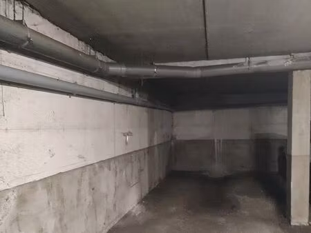 location d'une place de parking souterrain