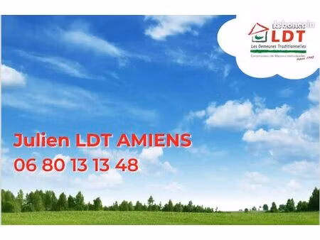 terrain 733 m² poulainville