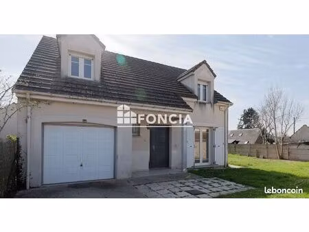 pringy (77) – rue de boissise - maison t5 de 126 m2 avec jardin de 500m2 clos et garage