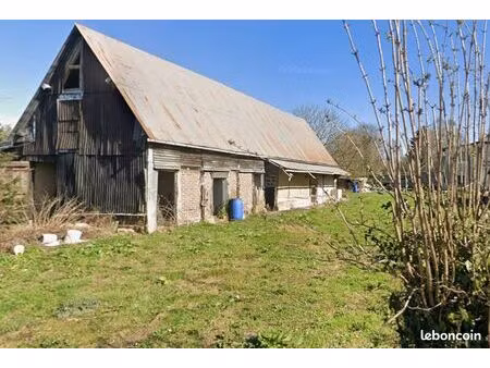 catenay à vendre terrain avec grange 49 000