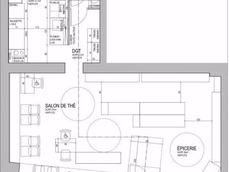 charenton – fonds de commerce 260k ca – concept hybride (épicerie / salon de thé / atelier
