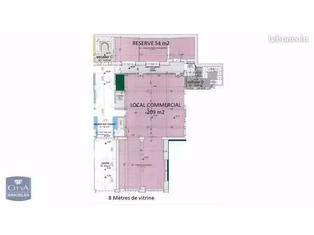 commerce 203 m²