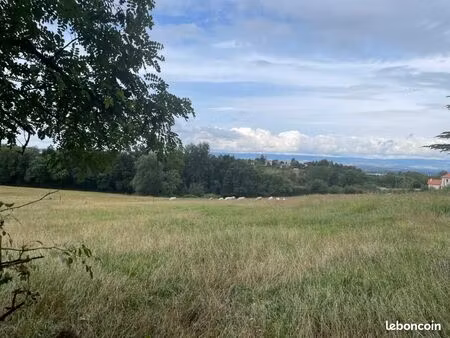 terrain 600 m² saint just saint rambert