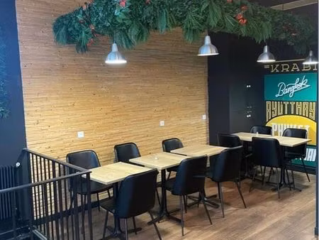 à vendre – fonds de commerce restauration rapide avec extraction – ivry-sur-seine