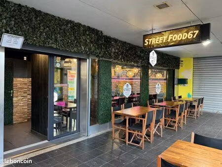 fond de commerce restaurant esplanade (burger / tacos / snack )