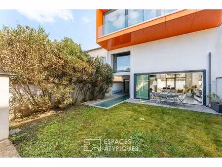maison d'architecte avec piscine au coeur de champagne au mont d'or