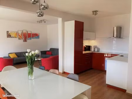 appartement en rez-de-jardin avec vue montagne