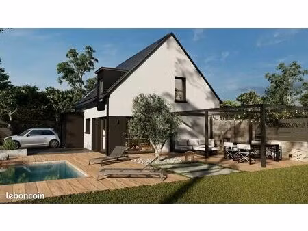 maison 90 m² plaudren