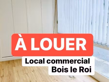 local commercial 29m2 – bois-le-roi