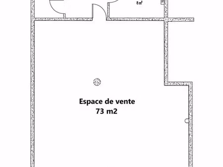 local commercial - 90 m2 - colmar centre