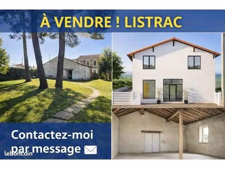 opportunité investisseur – plein bourg listrac-médoc (33)
