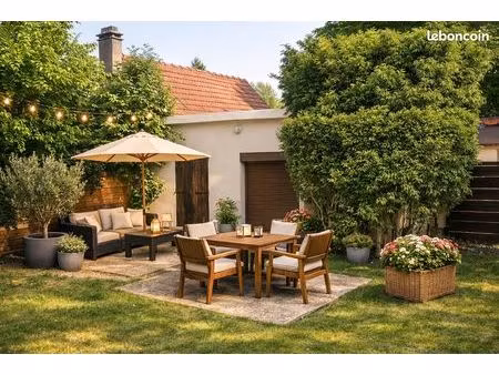 maison 75m2 avec jardin calme