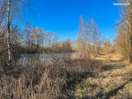 étang de chasse et de pêche à louer à breilly (proche amiens)