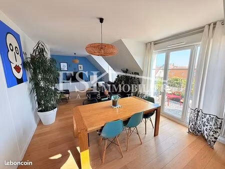 appartement 3 pièces 64 m²