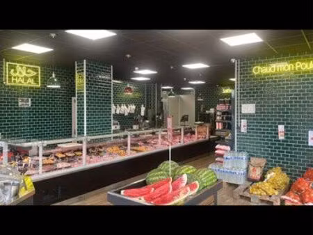boucherie halal moderne 110 m2