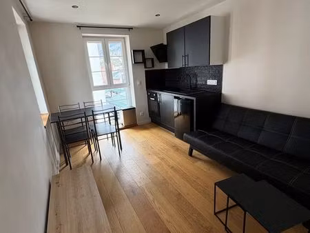 a louer - studio meublé 20m² centre albertville