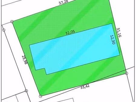 hangar sur terrain à bâtir à le theil