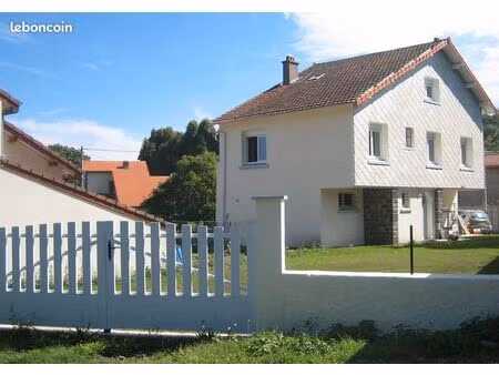 maison avec beau terrain