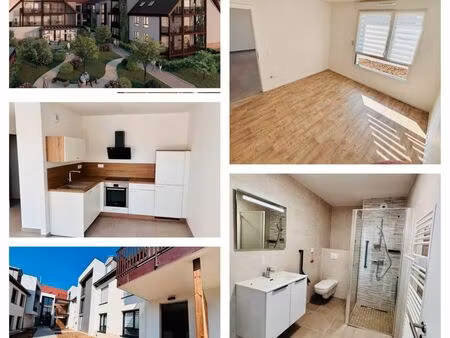 2 pièces avec grand jardin privatif dans résidence senior