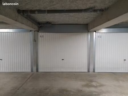 garage/box fermé en sous sol fermé sécurisé dans résidence
