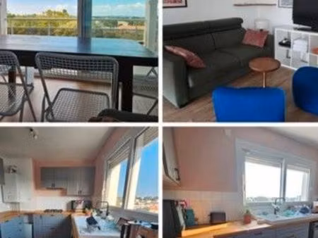 location appartement 3 chambres aytré - trés lumineux avec vue mer