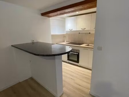 grande terrasse privative pour ce bel f2 niché dans le vieux village de vandoeuvre au calm