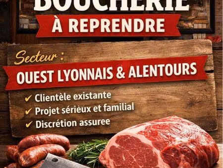 recherche boucherie à vendre