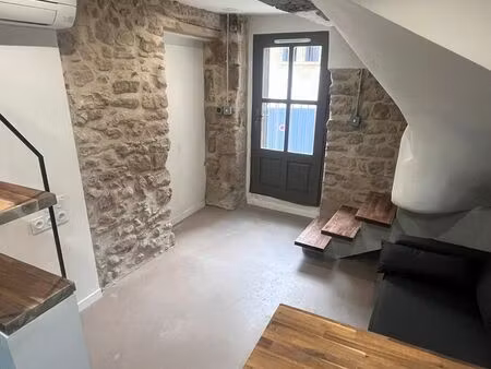 petite maison de village - t2 - 30m2 - climatisation + cave