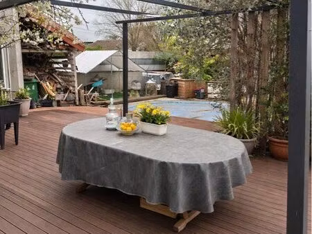 maison avec terrain  piscine et garage