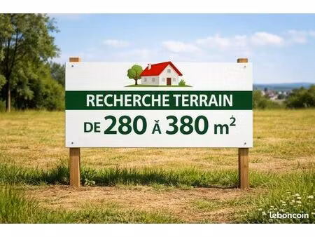 recherche terrain pour maison
