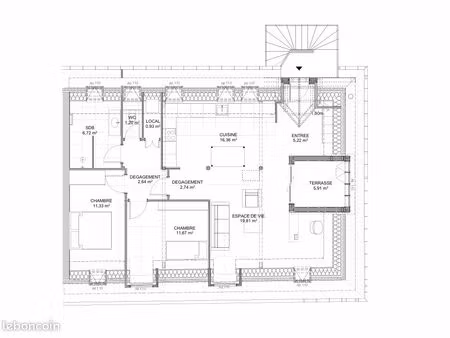 logement sous combles neuf