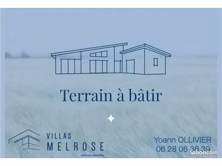 terrain 1 488 m² la lande de fronsac