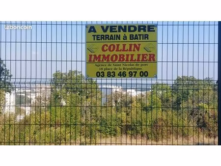 terrain 1301 m² nancy