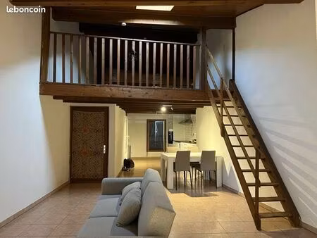 location maison mitoyenne t3 meublée – 98 m²