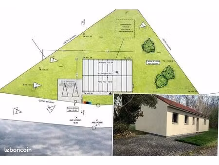 terrain 730 m² bezannes