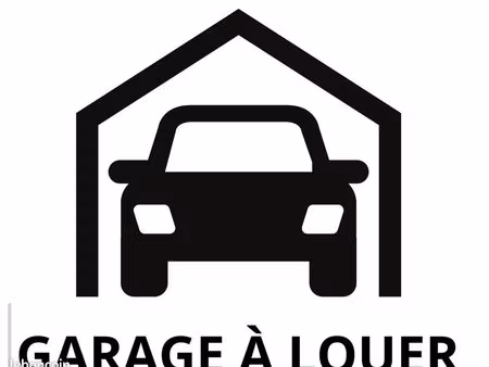 recherche garage en location