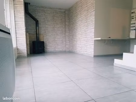t3 en duplex de 78 m² avec garage et grande terrasse