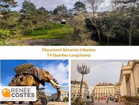 appartement en viager 4 pièces 80 m²