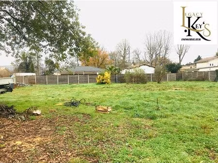 terrain 1000 m² st loubes