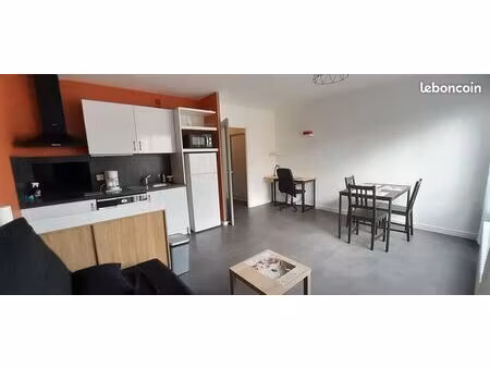 loue studio meublé 28m2 bourgoin-jallieu