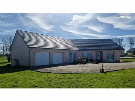 maison moderne plain-pied avec grand jardin  à 20min de rouen