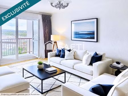 grand appartement 3 pièces à vendre à mantes la jolie