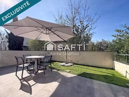 montastruc-la-conseillère - rare t3- 69 m2 avec terrasse et parking