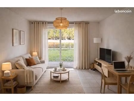 t2 lumineux avec terrasse + parking - calme