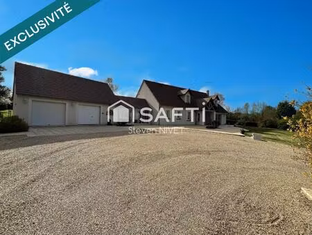 maison de 220 m² avec deux étangs