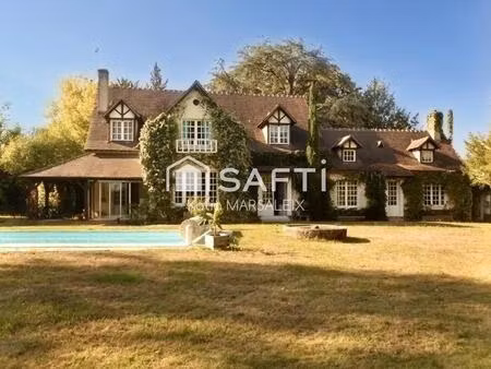 propriété sur 4612m² de terrain avec piscine