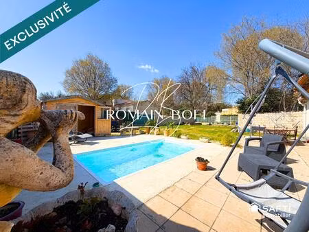 maison 3 pièces de 84m2 sur 509m2 de terrain avec piscine