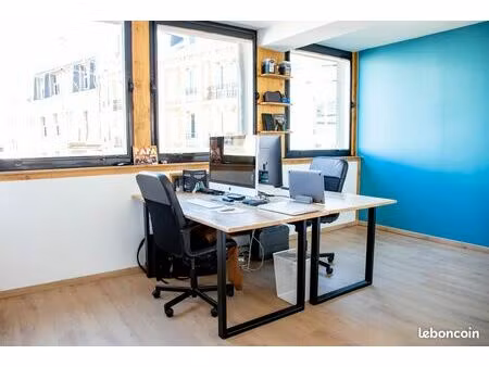 location bureau privatif 2 à 3 personnes - espace de coworking le havre