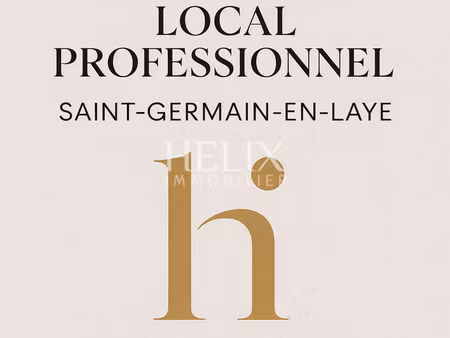 local commercial saint-germain-en-laye 2 pièce(s) 50 m2