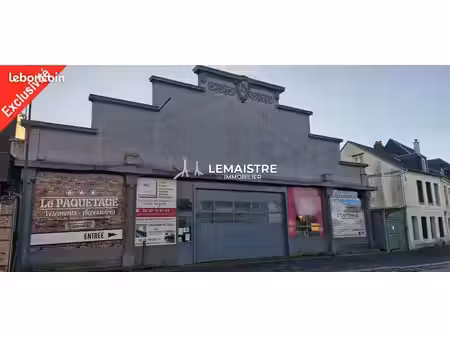 bureaux  local commercial 300 m² yvetot